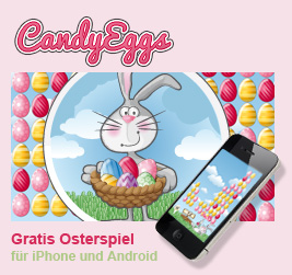CandyEggs - Gratis Osterspiel fÃ¼r iPhone,iPad und Android